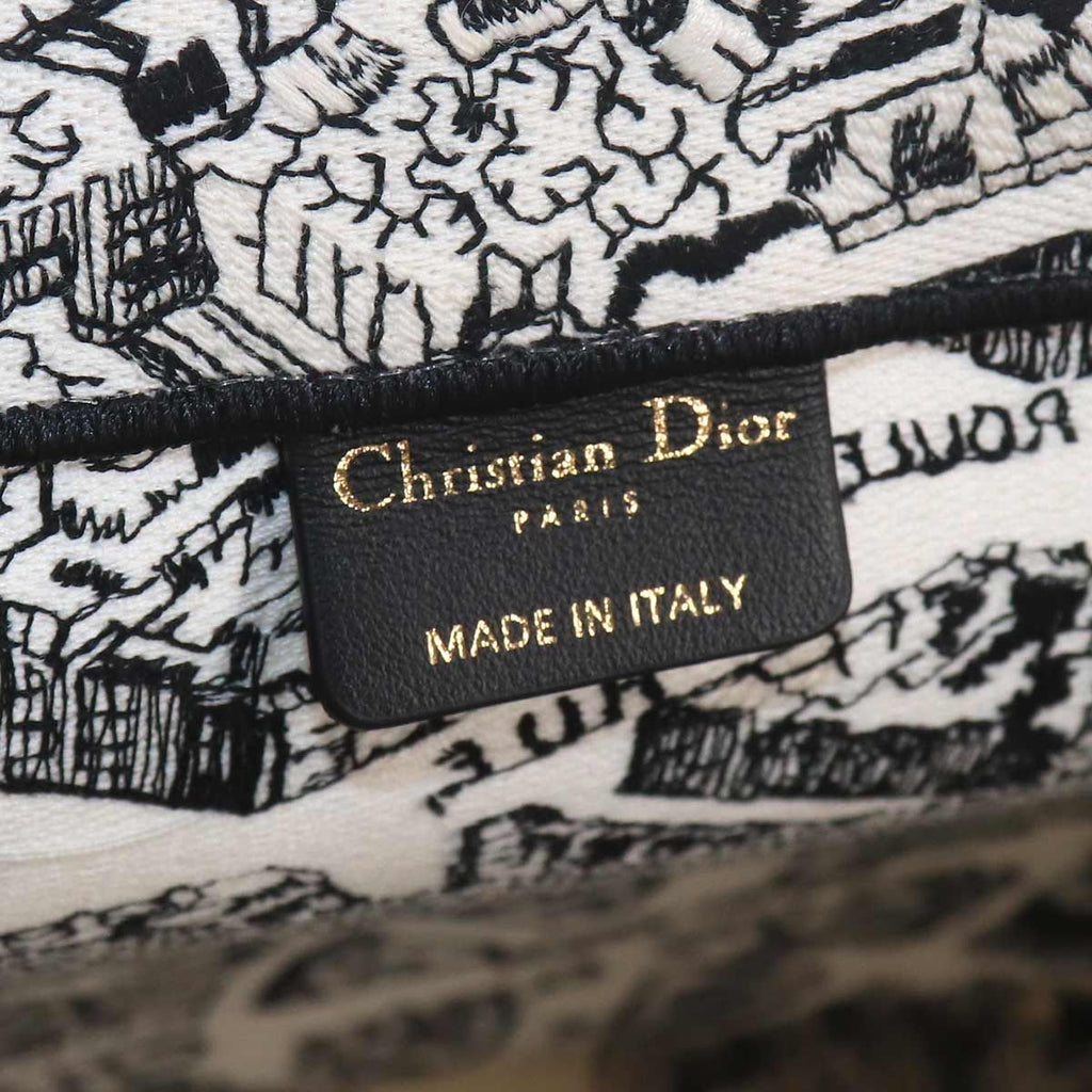Dior Plan de Paris Book Tote Canvas White — view 8