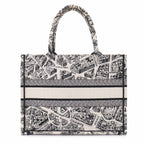 Dior Plan de Paris Book Tote Canvas White — view 2