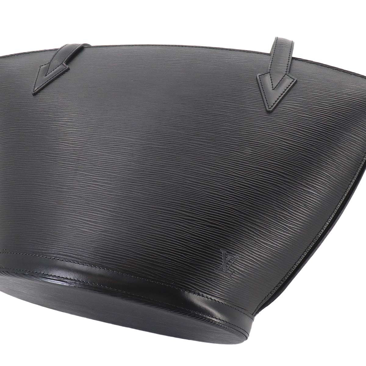 Louis Vuitton Epi Saint Jacques Shopping Tote Leather Noir Black — view 8