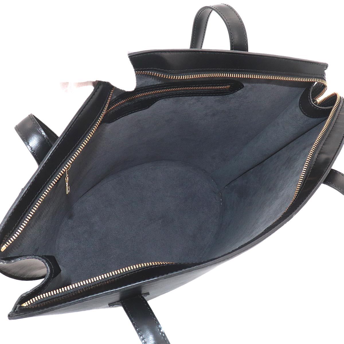 Louis Vuitton Epi Saint Jacques Shopping Tote Leather Noir Black — view 6