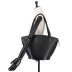 Louis Vuitton Epi Saint Jacques Shopping Tote Leather Noir Black — view 9