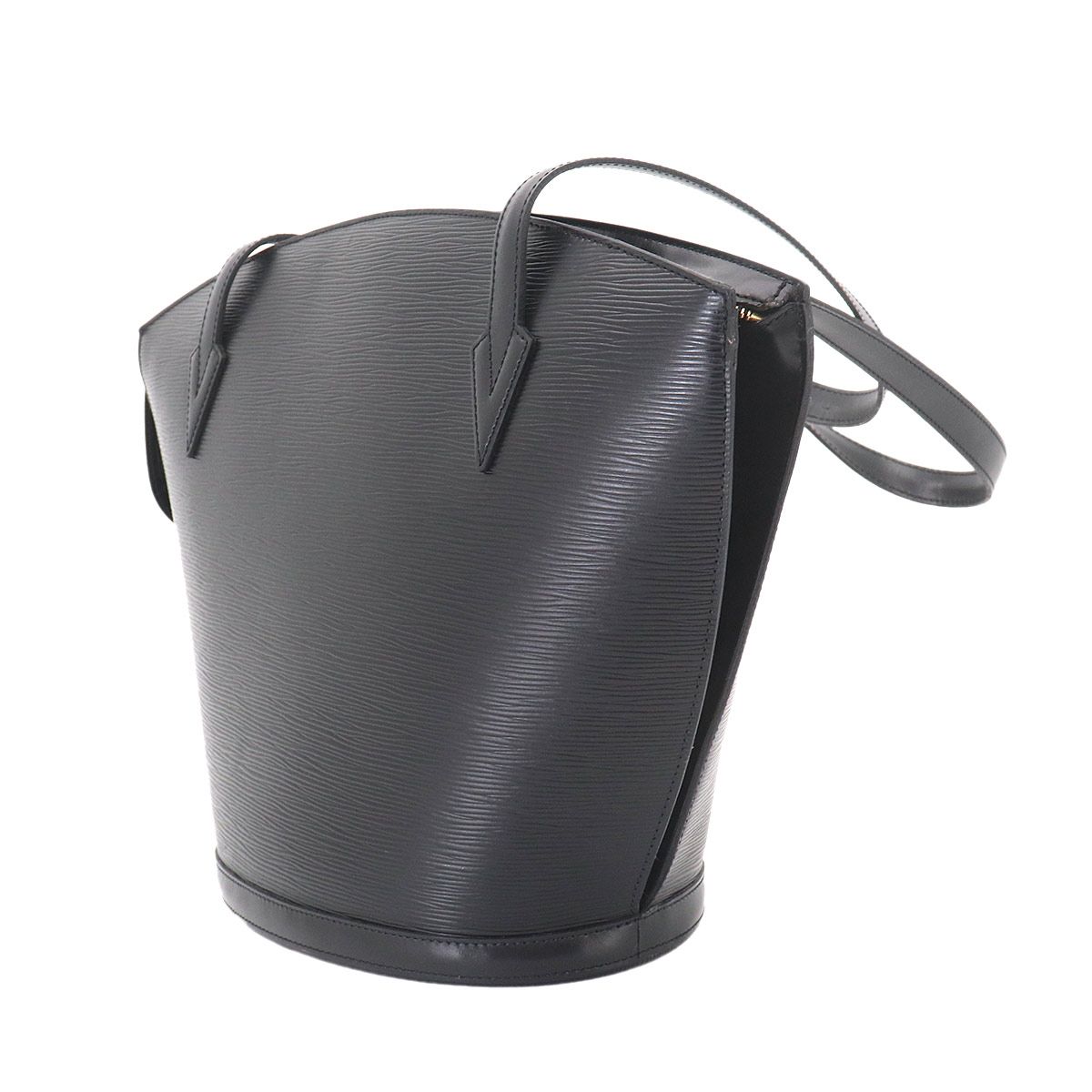 Louis Vuitton Epi Saint Jacques Shopping Tote Leather Noir Black — view 3