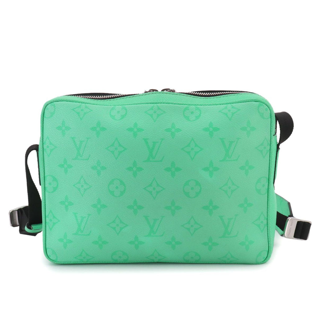 Louis Vuitton Taigarama Outdoor Messenger PM Shoulder Bag Miami Green — view 2