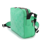 Louis Vuitton Taigarama Outdoor Messenger PM Shoulder Bag Miami Green — view 3