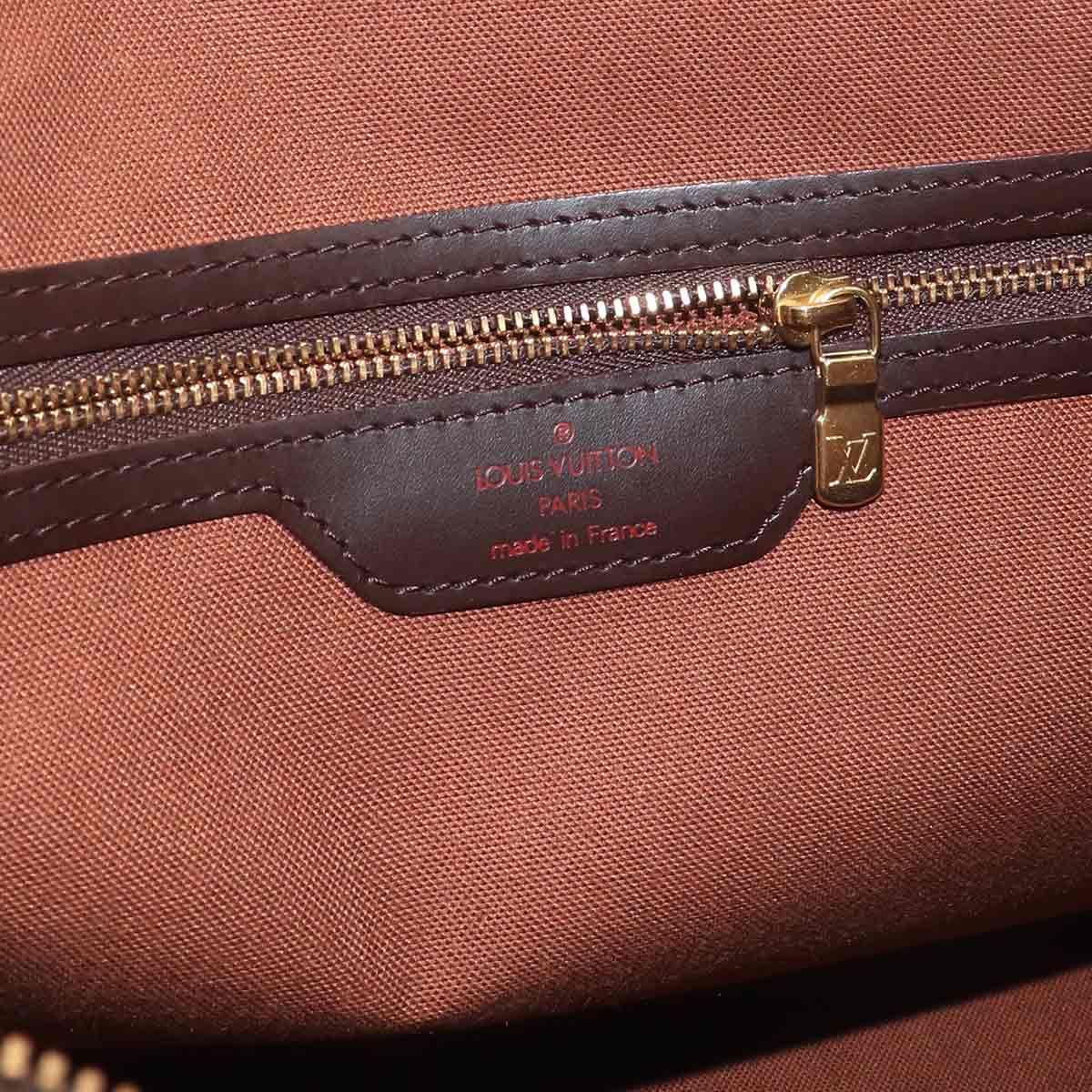 Louis Vuitton Damier Chelsea Tote Ebene Brown — view 8
