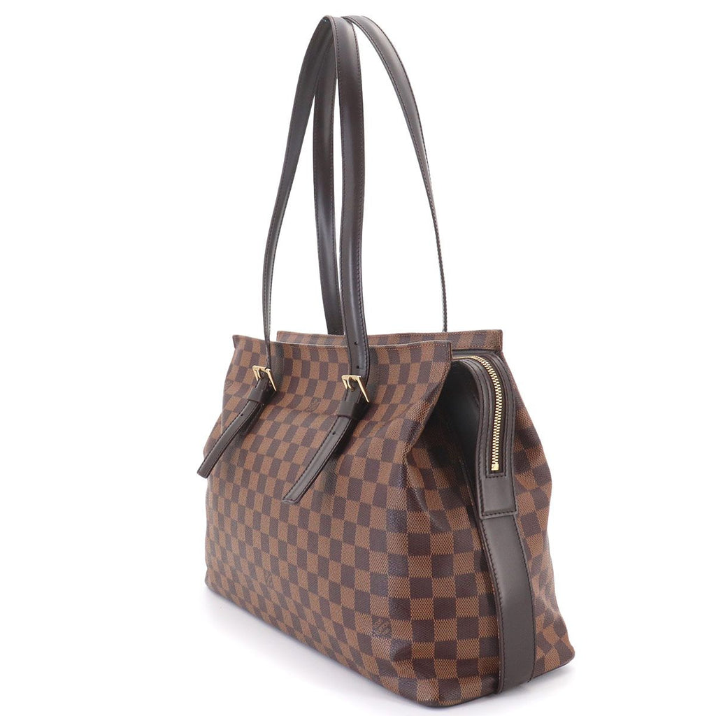 Louis Vuitton Damier Chelsea Tote Ebene Brown — view 3