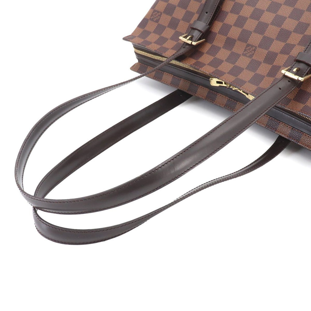 Louis Vuitton Damier Chelsea Tote Ebene Brown — view 5