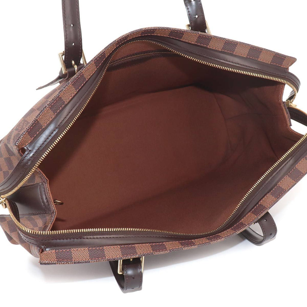 Louis Vuitton Damier Chelsea Tote Ebene Brown — view 6