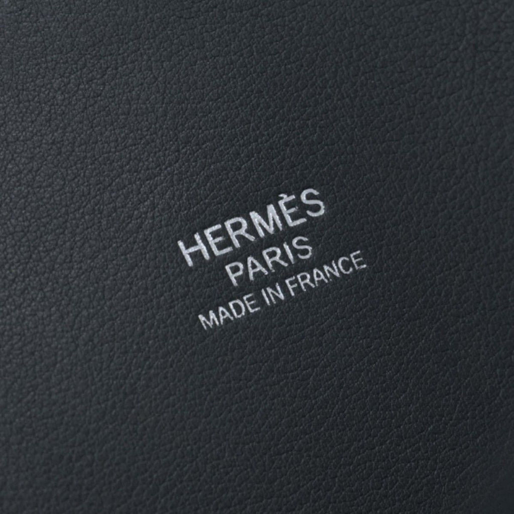 Hermes Bolide 31 Tote Togo Noir Black Silver — view 7