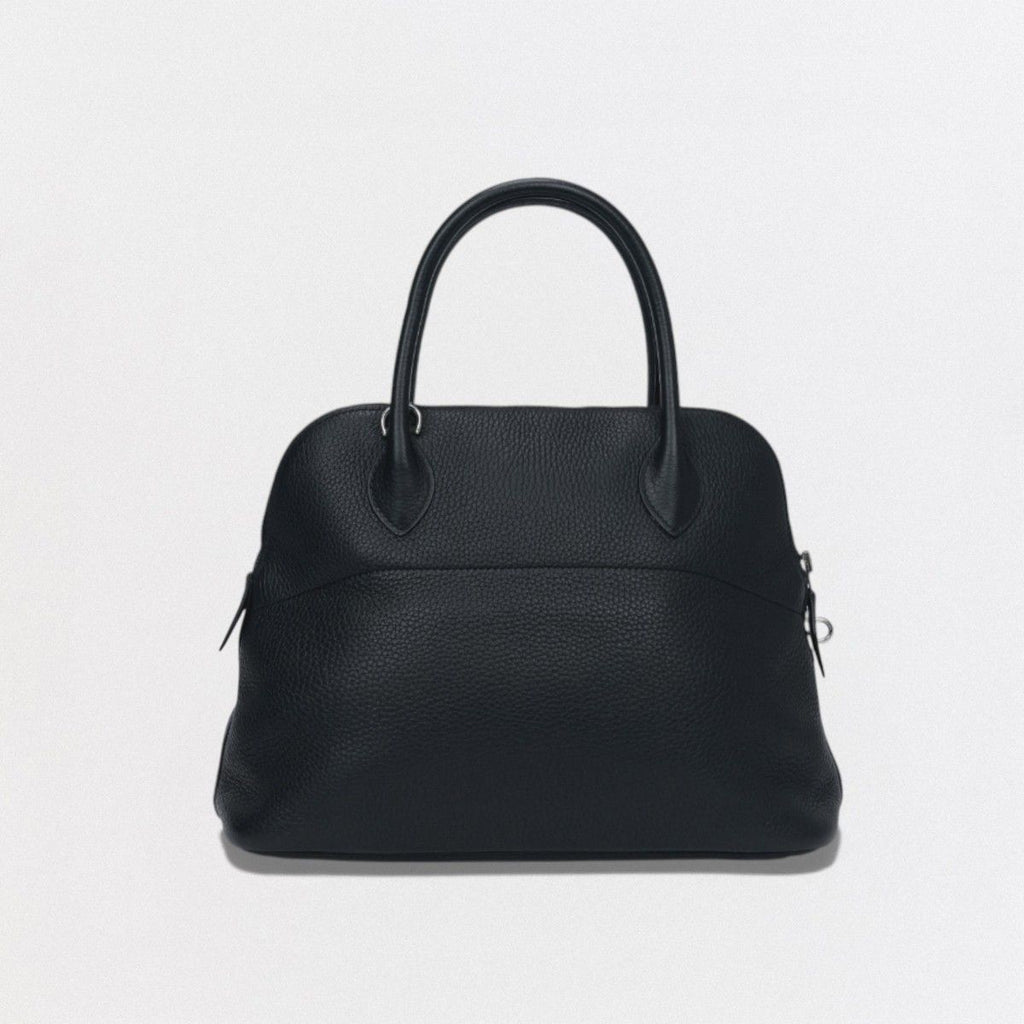 Hermes Bolide 31 Tote Togo Noir Black Silver — view 3