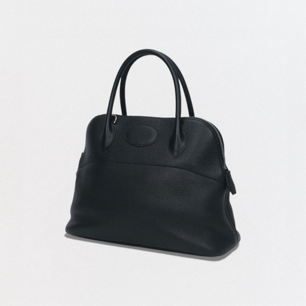 Hermes Bolide 31 Tote Togo Noir Black Silver — view 2