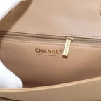 Chanel Golden Class CC Quilted Blanc Stitch 2-Way Hand Chain Shoulder — view 7