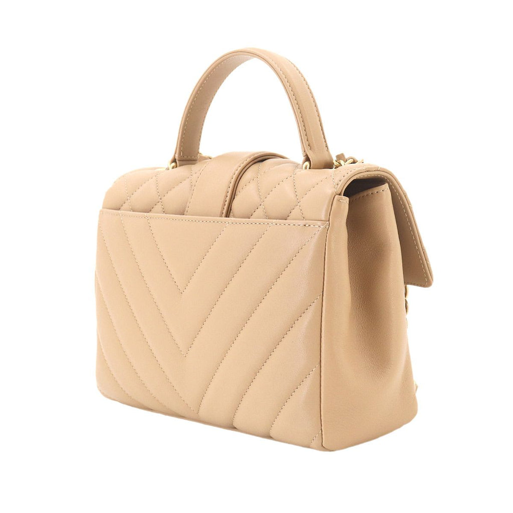 Chanel Golden Class CC Quilted Blanc Stitch 2-Way Hand Chain Shoulder — view 3