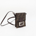 Fendi Zucca Mini Shoulder Bag Mamma Bucket