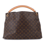 Louis Vuitton Monogram Artsy Shoulder Bag Brown Gold — view 3