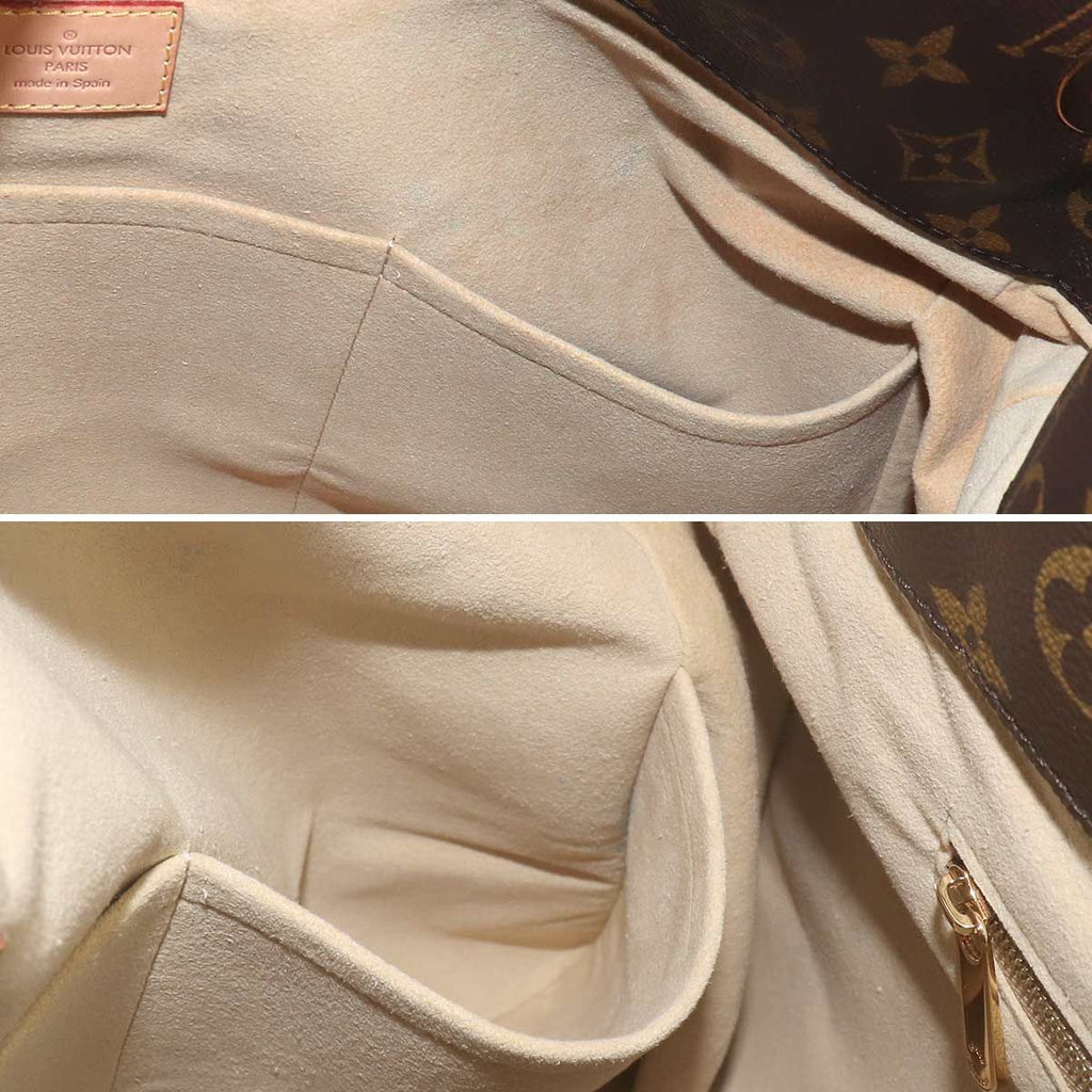 Louis Vuitton Monogram Artsy Shoulder Bag Brown Gold — view 9