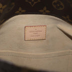 Louis Vuitton Monogram Artsy Shoulder Bag Brown Gold — view 8
