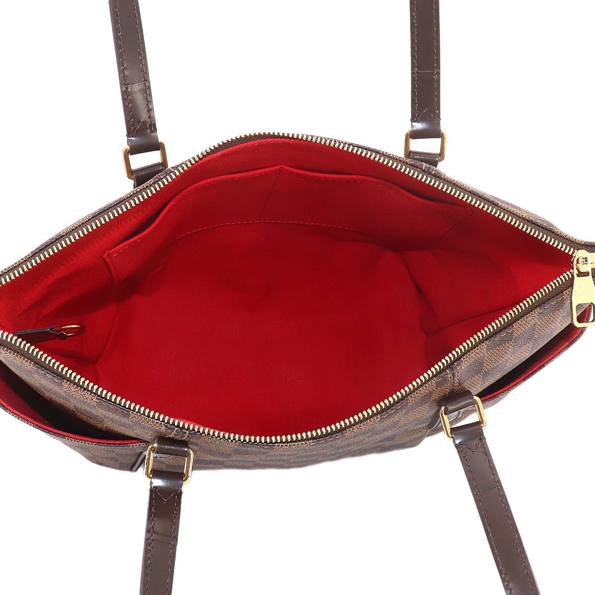 Louis Vuitton Damier Totally PM Tote Ebene Brown — view 6