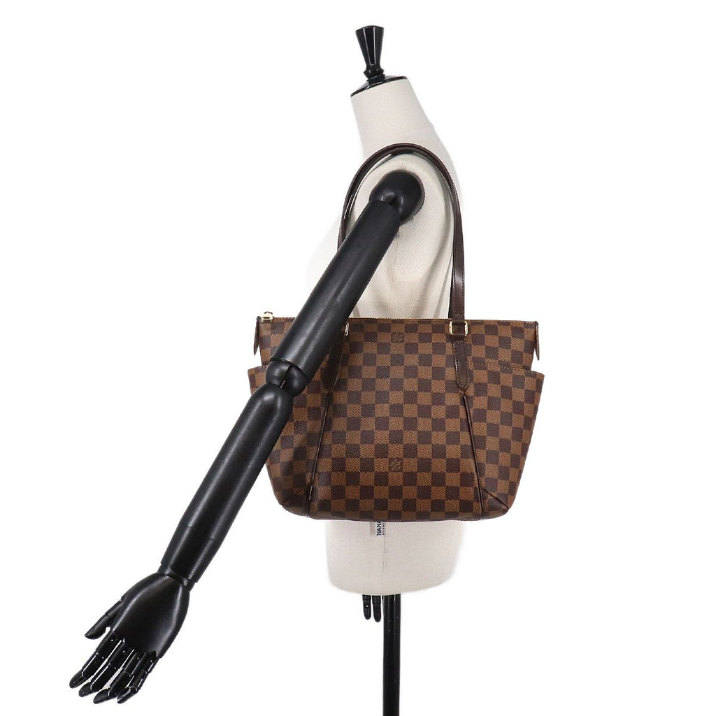 Louis Vuitton Damier Totally PM Tote Ebene Brown — view 9