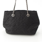 Prada Tessuto Nylon Impunto 2-Way Tote Black — view 4