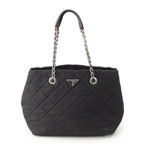 Prada Tessuto Nylon Impunto 2-Way Tote Black