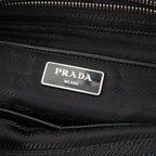 Prada Tessuto Nylon Impunto 2-Way Tote Black — view 7