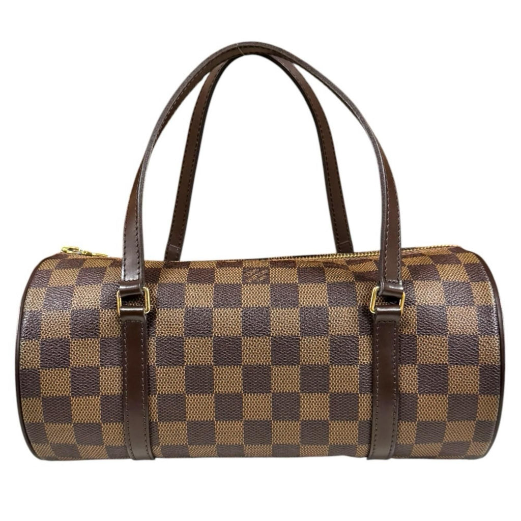 Louis Vuitton Papillon 26 Damier Handbag Canvas Brown