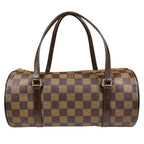 Louis Vuitton Papillon 26 Damier Handbag Canvas Brown