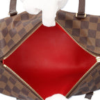 Louis Vuitton Papillon 26 Damier Handbag Canvas Brown — view 8