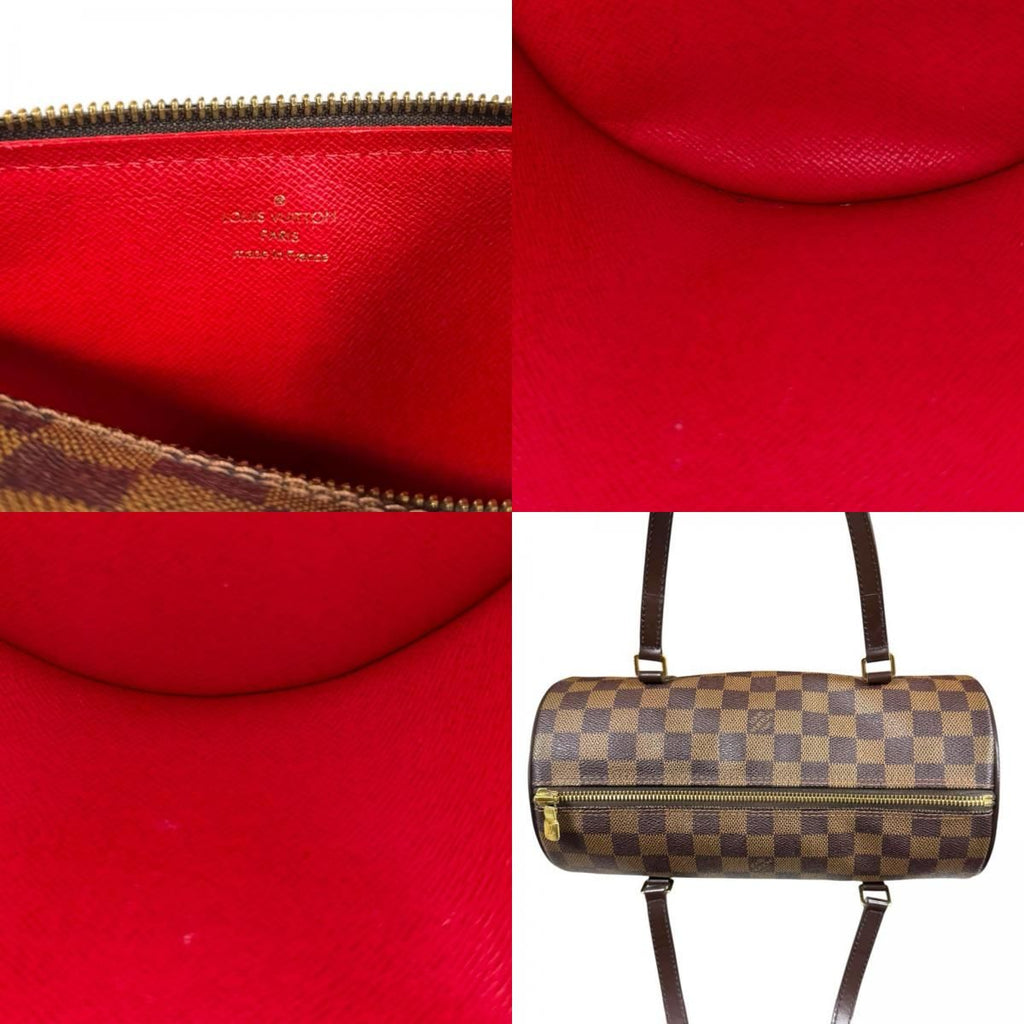 Louis Vuitton Papillon 26 Damier Handbag Canvas Brown — view 9