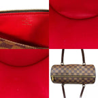 Louis Vuitton Papillon 26 Damier Handbag Canvas Brown — view 9