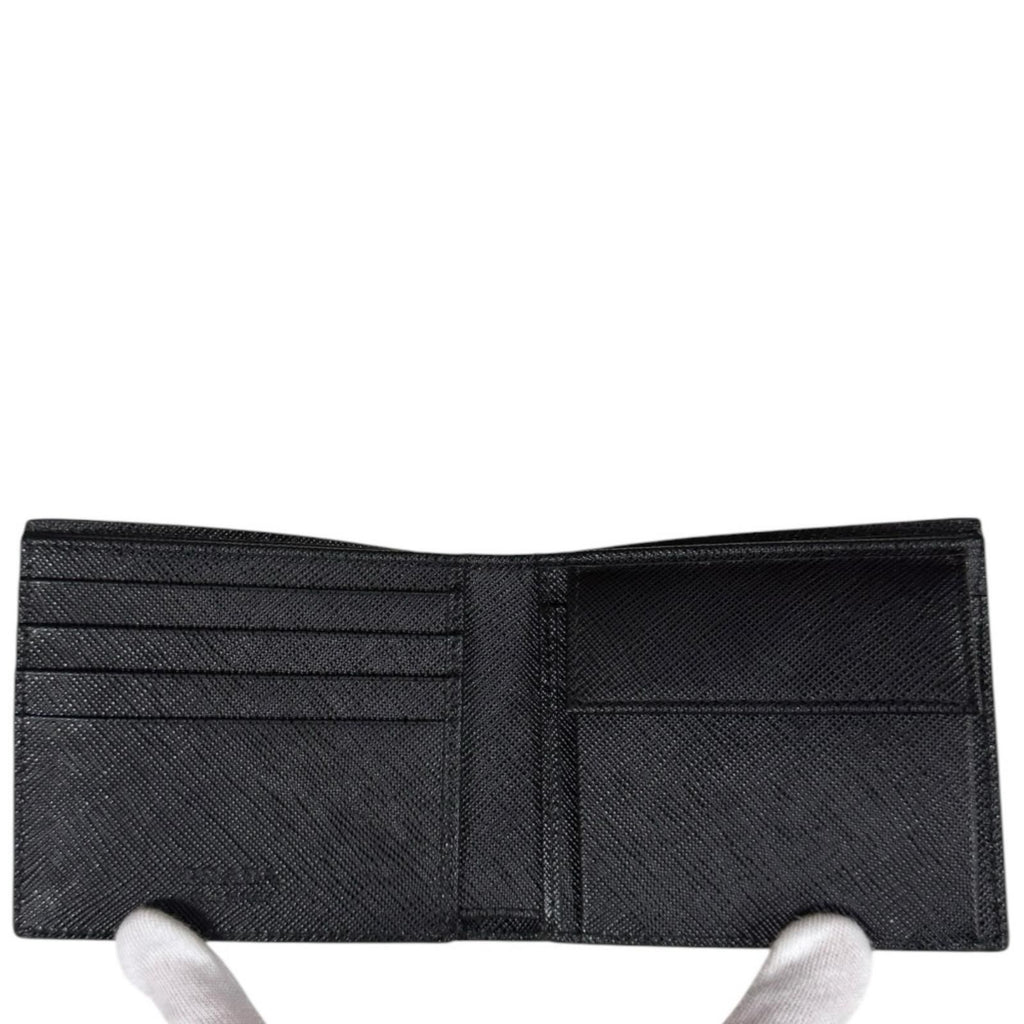 Prada Saffiano Bifold Wallet Leather — view 6