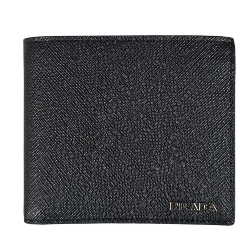 Prada Saffiano Bifold Wallet Leather