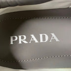 Prada Sneakers 7 Downtown Gray Re-Nylon Triangle Logo — view 5