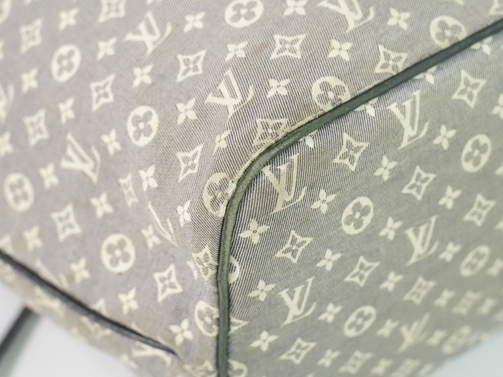 Louis Vuitton LV Neverfull Monogram Idylle Shoulder Bag Tote Navy — view 7