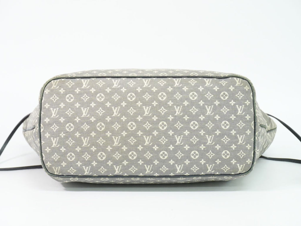 Louis Vuitton LV Neverfull Monogram Idylle Shoulder Bag Tote Navy — view 3