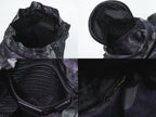 Prada Camouflage Pattern Backpack Nylon Navy — view 8