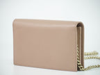 Gucci Interlocking Chain Shoulder Wallet Pochette Pink — view 2