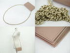 Gucci Interlocking Chain Shoulder Wallet Pochette Pink — view 6