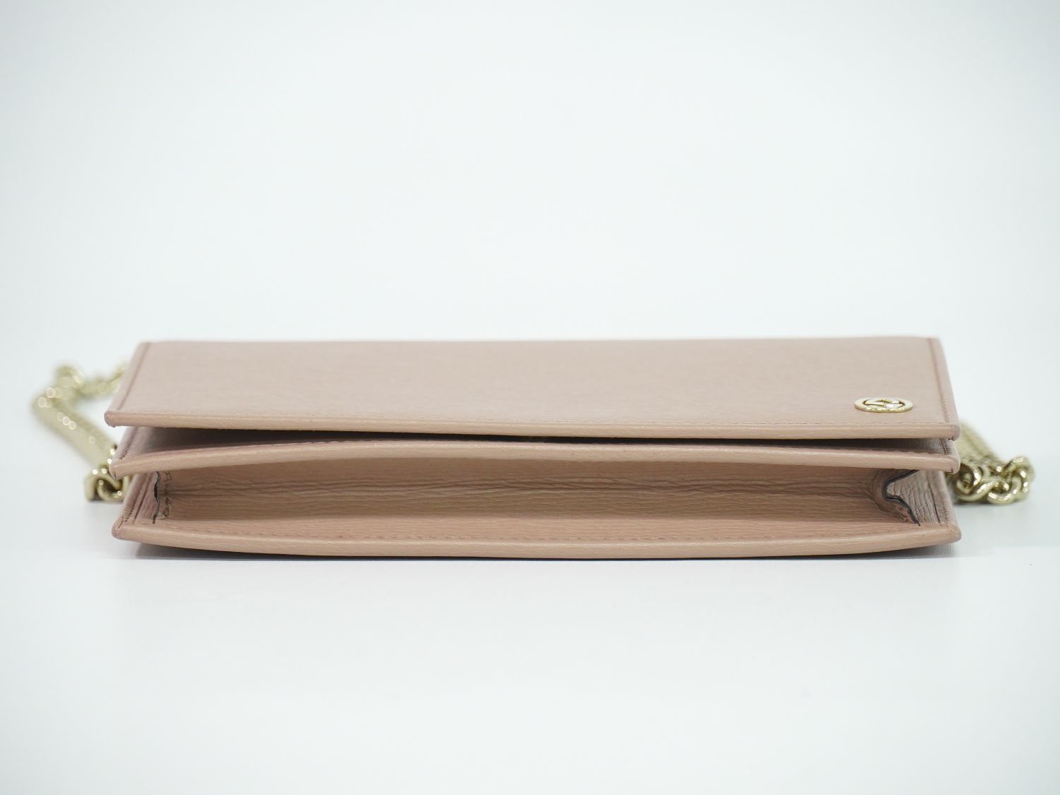 Gucci Interlocking Chain Shoulder Wallet Pochette Pink — view 3
