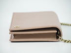 Gucci Interlocking Chain Shoulder Wallet Pochette Pink — view 4