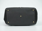 Gucci Bamboo Handbag Suede Leather Black — view 3