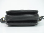 Celine Leather Shoulder Bag Pochette Black — view 3