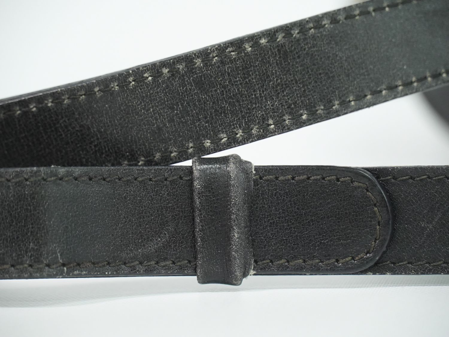 Celine Leather Shoulder Bag Pochette Black — view 5