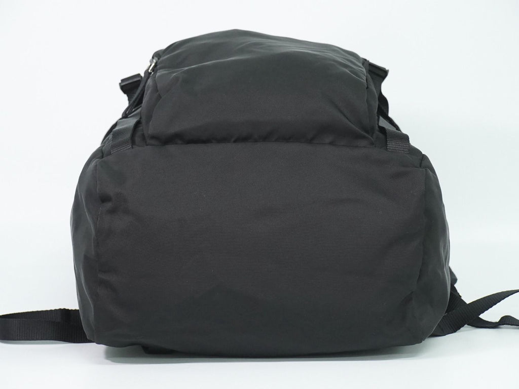 Prada Tessuto Montaigne Backpack Nylon Black Navy — view 3