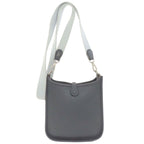 Hermes Evelyne TPM Silver Shoulder Bag Taurillon — view 2