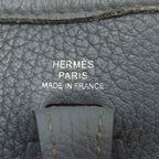 Hermes Evelyne TPM Silver Shoulder Bag Taurillon — view 6
