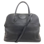 Hermes Bolide 35 Silver Handbag Taurillon Clemence