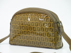 Fendi Shoulder Bag Pochette Brown Zucchino — view 2