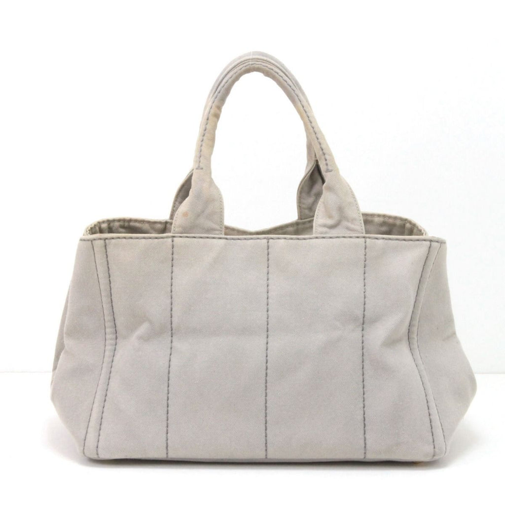 Prada Tote Canapa Light Gray — view 3